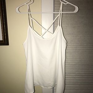 White tank, strappy
